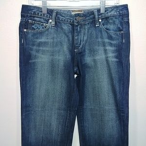 Paige Laurel Canyon Cropped Jeans Low Rise Size 29